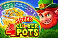 4 Super Clover Pots